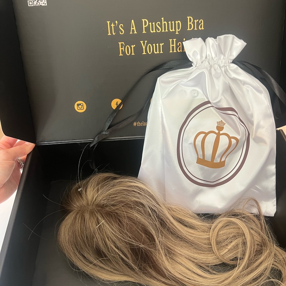 Lauren Ashtyn Elsie Balayage light volume hair topper